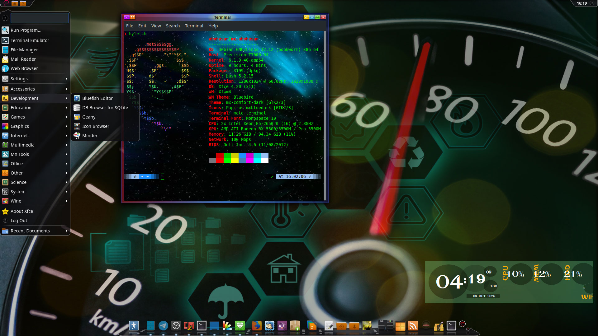 Slide background